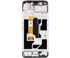 LCD ekranas + jutiklinis blokas + priekinis dangtelis, skirtas „Realme 9i“
