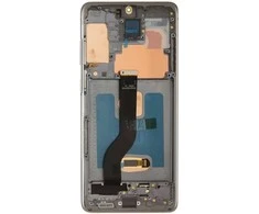 Dėklas For_Samsung LCD ekranas + jutiklinis blokas + priekinis dangtelis, skirtas Samsung G986/G985 Galaxy S20+ Cosmic Pilkas