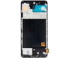 Dėklas For_Samsung LCD ekranas + Touch Unit + priekinis dangtelis Samsung A515 Galaxy A51 Juodas