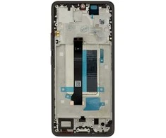 Dėklas For_Xiaomi LCD ekranas + jutiklinis blokas + priekinis dangtelis Xiaomi Redmi Note 13 Pro+ 5G Midnight Juodas