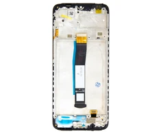 Dėklas For_Xiaomi LCD Ekranas + Touch Unit + priekinis dangtelis skirtas Xiaomi Redmi 10C Juodas