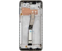 For_Xiaomi LCD Ekranas + Touch Unit + priekinis dangtelis, skirtas Xiaomi Redmi Note 9 Pro/9S/9 Pro Max Interstellar Pilkas