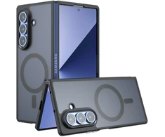Dėklas Full Matte Mag Cover Samsung Galaxy Fold 8 juodas