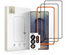 Grūdintas stiklas Tech-Protect EASY SET+ 3-PACK Samsung Galaxy S26 ULTRA Juodas
