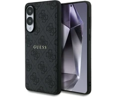 Dėklas Guess 4G Ring Classic Logo MagSafe Samsung Galaxy S25 Edge juodos spalvos