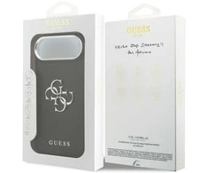 Guess Grained Big 4G Classic Logo - dėklas skirtas Apple iPhone Air juodas