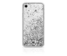 Dėklas HAMA Baltas DIAMONDS SPARKLE CASE IPHONE XR Sidabrinis STARS