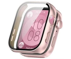 Dėklas Huawei Watch Fit 3 Tech-Protect Defense360 rožinės spalvos