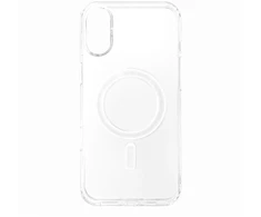 Dėklas Hurtel Ultra Clear Case for Samsung Galaxy A27 Compatible with MagSafe – Transparent
