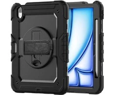 Dėklas iPad Air 11.0 (6GEN) Tech-Protect Solid360 juodos spalvos