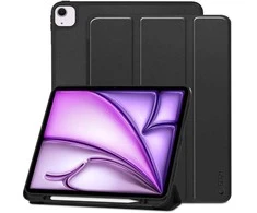 Dėklas iPad Air 13.0 2024 Tech-Protect SC Pen juodos spalvos