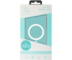 Dėklas Just Must JM Crystal with magsafe for iPhone 16e/17e Clear