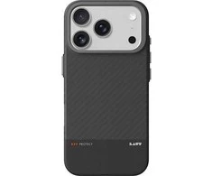 Dėklas Zagg Laut Kev Protect Apple iPhone 17 Pro Max, juodos spalvos