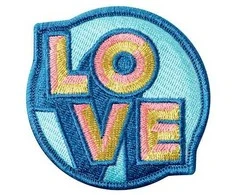Dėklas Laut MAGMOJI Badge skirtas MagSafe, Love Mėlyna