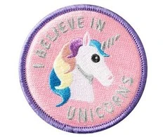 Dėklas Laut MAGMOJI Badge skirtas MagSafe, Unicorns