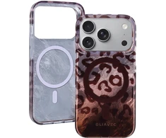 Liavec Blush dėklas, skirtas Iphone 18 Pro/17 Pro, 1 raštas