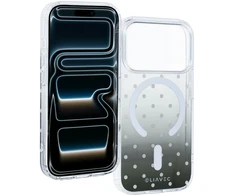 Liavec Bubble dėklas, skirtas Iphone 18 Pro/17 Pro, juodas