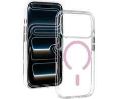 Dėklas Liavec Pure Case with camera control button do Iphone 18 Pro/17 Pro rožinė