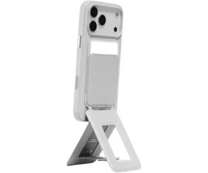Dėklas Magnetinė piniginė ir telefono stovas Moft Movas Tripod MagSafe pilkas