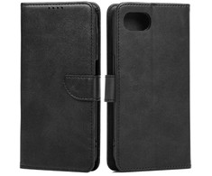 Dėklas Marv Wallet Apple iPhone 16e juodos spalvos bookcase