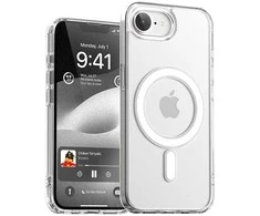 Dėklas Mercury Jelhard MagSafe skirta Apple iPhone 16e skaidrus