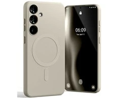 Dėklas „Mercury MagSafe“ pusiau silikoninis „Samsung S25+ S936“ akmuo