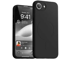 Dėklas Mercury Semi-Silicone MagSafe skirta Apple iPhone 16e juodos spalvos