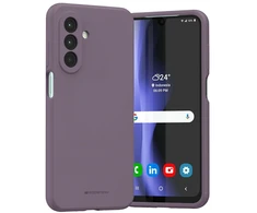 Dėklas Mercury Silicone Samsung Galaxy A26 violetinės spalvos