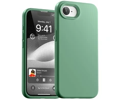 Dėklas Mercury Silicone Apple iPhone 16E / 17e žalias