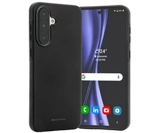 Dėklas Mercury Soft skirtas Samsung Galaxy A36 juodas