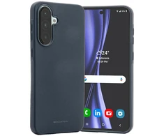 Dėklas Mercury Soft Samsung Galaxy A36 mėlynos spalvos