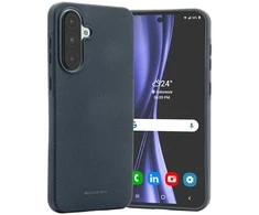 Dėklas Mercury Soft Samsung Galaxy A36 mėlynos spalvos