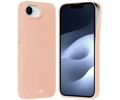 Dėklas Mercury Soft Apple iPhone 16e / 17e rožinės spalvos sand