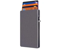 Dėklas Musthavz MagSlider Magnetic Card Wallet holder, space pilka