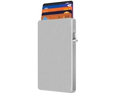 Dėklas Musthavz MagSlider Magnetic Card Wallet holder, sidabrinis