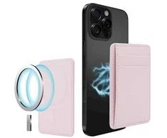 Dėklas Musthavz Vegan Leather Wallet MagSafe, rose