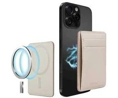 Dėklas Musthavz Vegan Leather Wallet MagSafe, desert auksinis