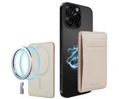 Dėklas Musthavz Vegan Leather Wallet MagSafe, desert auksinis