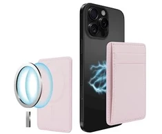 Dėklas Musthavz Vegan Leather Wallet MagSafe, rose