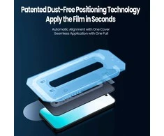 Nillkin Apsauginis stiklas 0.25mm Guardian 2.5D for Apple iPhone 17 juodos spalvos (su aplikatoriumi)