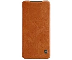 Dėklas Nillkin Qin Xiaomi Mi 11 Pro rudos spalvos