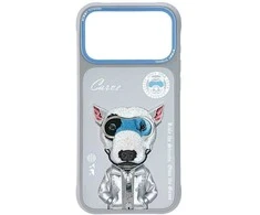 Dėklas Nimmy Cool&amp;Cute 2.0 Nag Case, skirtas iPhone 17 Pro Max – Pilka