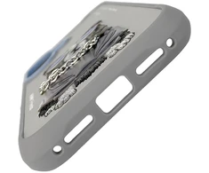 „Nimmy Glasses Cool nag“ dėklas „iPhone 17“ – pilkas