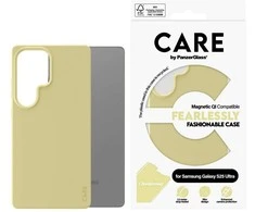 Dėklas PanzerGlass Fashion QI „Samsung Galaxy S25 Ultra Chardonnay“ „Panzer Glass CARE“