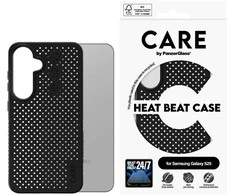 Dėklas Panzer Glass CARE by PanzerGlass Feature Heat Beat Samsung Galaxy S25 juodos spalvos