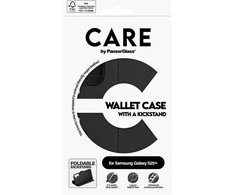 Dėklas Panzer Glass CARE by PanzerGlass Feature Wallet Kickstand Samsung Galaxy S25 Plus juodos spalvos