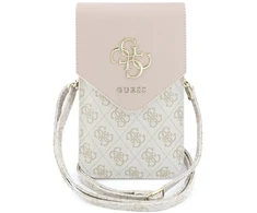 Dėklas Phone bag Guess Graines 4G &amp; Classic Logos pink