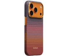 Dėklas PITAKA Edge dėklas California Dream 02 skirtas Apple iPhone 17 Pro sunset
