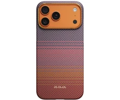 Dėklas PITAKA Edge dėklas California Dream 02 skirtas Apple iPhone 17 Pro Max sunset