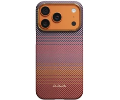 Dėklas PITAKA Edge dėklas California Dream 02 skirtas Apple iPhone 17 Pro sunset